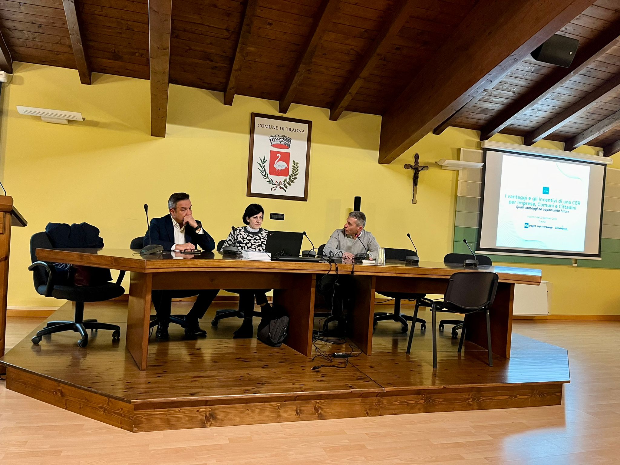 La CER SO.CER si presenta alla configurazione di TRAONA.