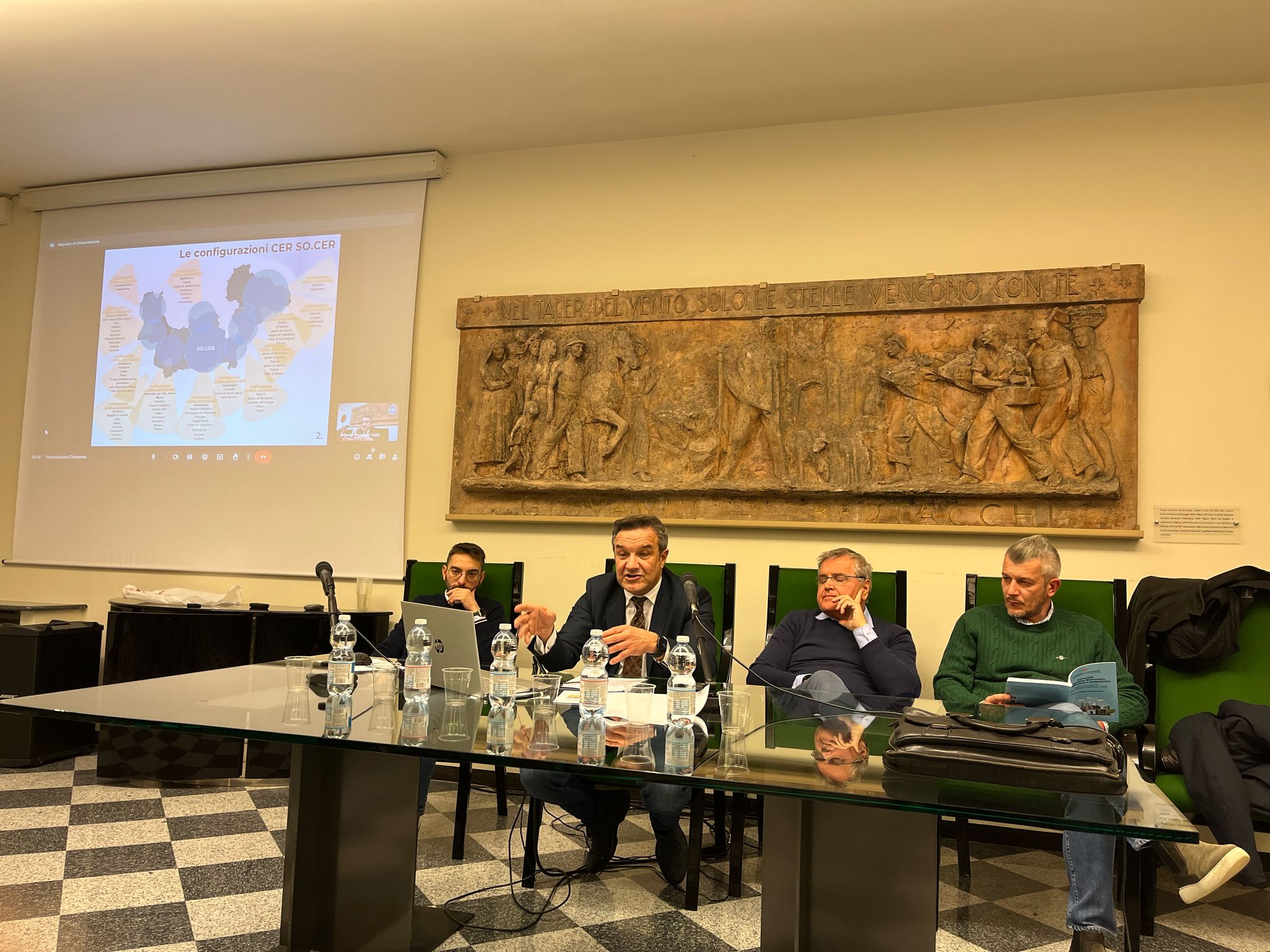 La CER Socer si presenta alla configurazione di Chiavenna